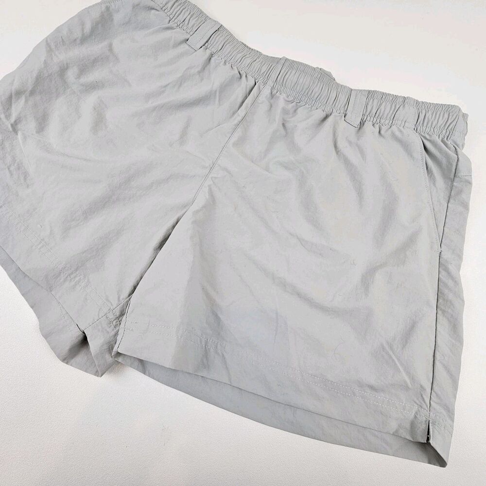 Columbia Silver Ridge Shorts Mens XL 5" Nylon Hiking Outdoor Elastic Waist